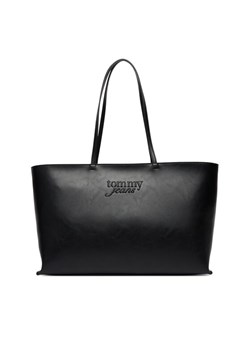Tommy Jeans Torebka Tjw Must Tote AW0AW18455 Czarny ze sklepu MODIVO w kategorii Torby Shopper bag - zdjęcie 188967530