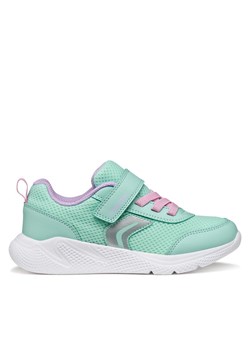 Geox Sneakersy J Sprintye Girl J36FWB 01454 C3BE8 S Zielony ze sklepu MODIVO w kategorii Buty sportowe dziecięce - zdjęcie 188967643