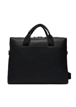Calvin Klein Torba na laptopa Bold Ck Commuter LV04D3312G Czarny ze sklepu MODIVO w kategorii Torby na laptopa - zdjęcie 188967682