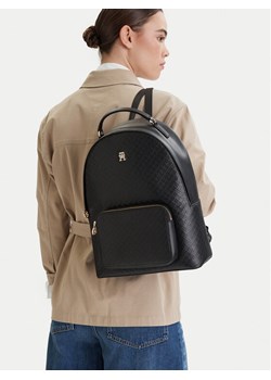Tommy Hilfiger Plecak Th Daily Backpack Mono AW0AW18852 Czarny ze sklepu MODIVO w kategorii Plecaki - zdjęcie 188967710