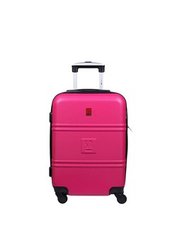 Fuksja walizka kabinowa 55cm poszerzana Art Class Collection ze sklepu Słoń Torbalski w kategorii Walizki - zdjęcie 188968801