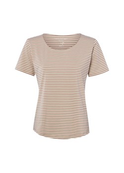 Franco Callegari Koszulka damska Kobiety Bawełna taupe w paski ze sklepu vangraaf w kategorii Bluzki damskie - zdjęcie 188968932