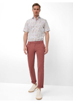 BRAX Męskie chinosy - Fabio Mężczyźni Bawełna brudny róż jednolity ze sklepu vangraaf w kategorii Spodnie męskie - zdjęcie 188968940