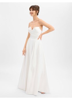 Laona Damska sukienka wieczorowa Kobiety écru jednolity ze sklepu vangraaf w kategorii Sukienki - zdjęcie 188968942