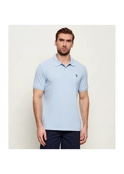 US Polo ASSN Polo | Classic fit | pique ze sklepu Gomez Fashion Store w kategorii T-shirty męskie - zdjęcie 188969280