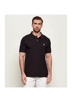 US Polo ASSN Polo | Classic fit | pique ze sklepu Gomez Fashion Store w kategorii T-shirty męskie - zdjęcie 188969281