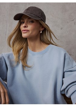 Mohito - Błękitna bluza oversize - błękitny ze sklepu Mohito w kategorii Bluzy damskie - zdjęcie 188970261