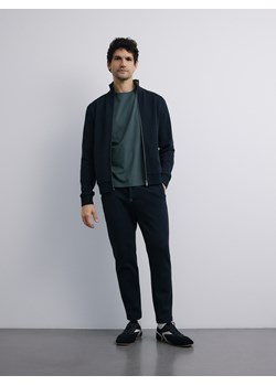 Reserved - Bluza ze stójką - granatowy ze sklepu Reserved w kategorii Bluzy męskie - zdjęcie 188970390