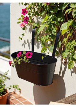 Sinsay - Wisząca doniczka na kwiaty - czarny ze sklepu Sinsay w kategorii Doniczki i osłonki - zdjęcie 188970653