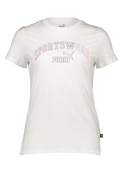 Puma Koszulka "Essentials+" w kolorze białym ze sklepu Limango Polska w kategorii Bluzki damskie - zdjęcie 188972630