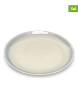 Salt and Pepper Talerze (4 szt.) "Flint" w kolorze zielono-szarym do serwowania - Ø 28 cm ze sklepu Limango Polska w kategorii Naczynia - zdjęcie 188973450