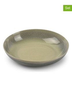 Salt and Pepper Talerze głębokie (4 szt.) "Flint" w kolorze zielono-szarym - Ø 19 cm ze sklepu Limango Polska w kategorii Naczynia - zdjęcie 188973452