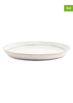 Salt and Pepper Talerzyki deserowe (4 szt.) "Stripes" w kolorze biało-niebieskim - Ø 19,5 cm ze sklepu Limango Polska w kategorii Naczynia - zdjęcie 188973552