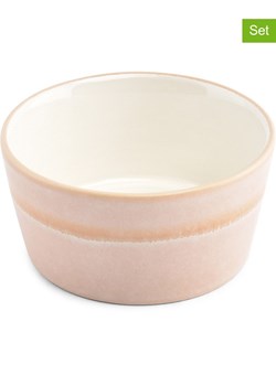 Salt and Pepper Miski (4 szt.) "Flow" w kolorze jasnoróżowym - wys. 5 x Ø 10 cm ze sklepu Limango Polska w kategorii Naczynia - zdjęcie 188973573