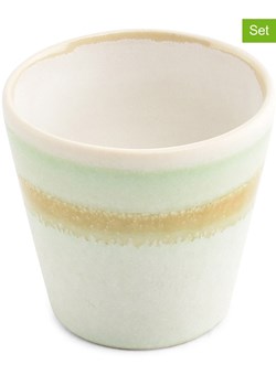 Salt and Pepper Kubki (4 szt.) "Flow" w kolorze zielonym do mokki - 100 ml ze sklepu Limango Polska w kategorii Kubki - zdjęcie 188973582