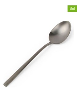 Salt and Pepper Łyżeczki (6 szt.) "Terno" w kolorze czarnym do mokki - dł. 11,5 cm ze sklepu Limango Polska w kategorii Sztućce - zdjęcie 188973720