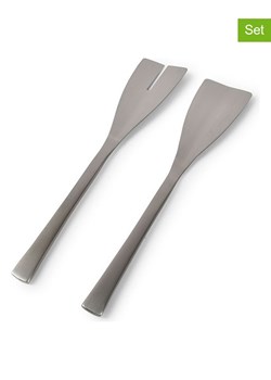 Salt and Pepper 2-częściowy zestaw "Equip" w kolorze srebrnym - dł. 28,5 cm ze sklepu Limango Polska w kategorii Sztućce - zdjęcie 188973732