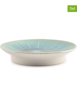 Salt and Pepper Talerze (4 szt.) "Eclipse" w kolorze turkusowym na pieczywo - Ø 18 cm ze sklepu Limango Polska w kategorii Naczynia - zdjęcie 188973890