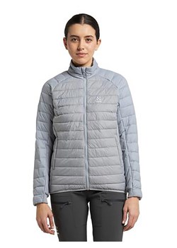 Haglöfs Kurtka zimowa "Särna Mimic" w kolorze szarym ze sklepu Limango Polska w kategorii Kurtki damskie - zdjęcie 188975143