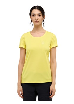 Haglöfs Koszulka turystyczna "Ridge" w kolorze żółtym ze sklepu Limango Polska w kategorii Bluzki damskie - zdjęcie 188975192