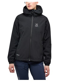 Haglöfs Kurtka przeciwdeszczowa "Kaise GTX" w kolorze czarnym ze sklepu Limango Polska w kategorii Kurtki damskie - zdjęcie 188975291