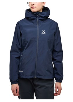 Haglöfs Kurtka przeciwdeszczowa "Kaise GTX" w kolorze granatowym ze sklepu Limango Polska w kategorii Kurtki damskie - zdjęcie 188975300