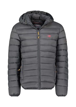 Geographical Norway Kurtka pikowana "Amigolor" w kolorze szarym ze sklepu Limango Polska w kategorii Kurtki męskie - zdjęcie 188975593