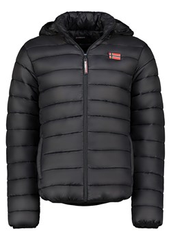 Geographical Norway Kurtka pikowana "Amigoglerc Hood" w kolorze czarnym ze sklepu Limango Polska w kategorii Kurtki męskie - zdjęcie 188975762