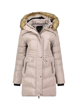 Geographical Norway Płaszcz zimowy "Badonna" w kolorze beżowym ze sklepu Limango Polska w kategorii Kurtki damskie - zdjęcie 188975880