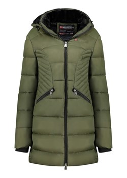 Geographical Norway Płaszcz zimowy "Bee" w kolorze khaki ze sklepu Limango Polska w kategorii Kurtki damskie - zdjęcie 188975904