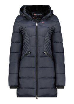 Geographical Norway Płaszcz zimowy "Bee" w kolorze granatowym ze sklepu Limango Polska w kategorii Kurtki damskie - zdjęcie 188975912
