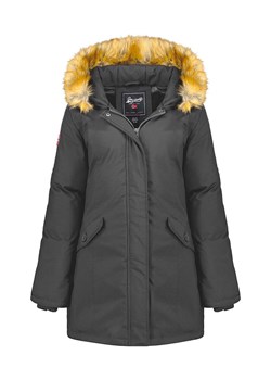 Geographical Norway Parka "Dinasty" w kolorze ciemnoszarym ze sklepu Limango Polska w kategorii Kurtki damskie - zdjęcie 188975924