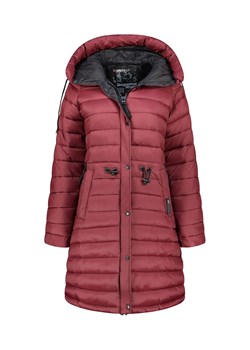 Geographical Norway Płaszcz zimowy "Batiga" w kolorze bordowym ze sklepu Limango Polska w kategorii Kurtki damskie - zdjęcie 188976141