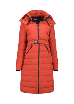 Geographical Norway Płaszcz zimowy "Cabimalimo" w kolorze brązowo-czerwonym ze sklepu Limango Polska w kategorii Kurtki damskie - zdjęcie 188976450