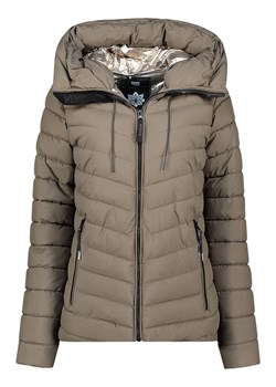 Geographical Norway Kurtka pikowana "Amandine" w kolorze szarobrązowym ze sklepu Limango Polska w kategorii Kurtki damskie - zdjęcie 188976510
