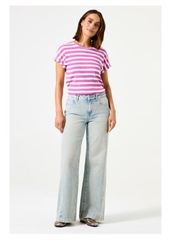 Garcia Koszulka w kolorze biało-różowym ze sklepu Limango Polska w kategorii Bluzki damskie - zdjęcie 188977854