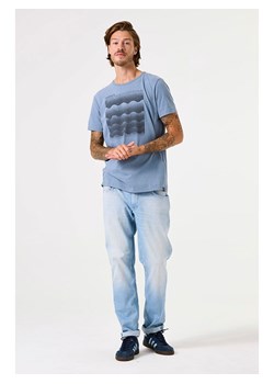 Garcia Koszulka w kolorze błękitnym ze sklepu Limango Polska w kategorii T-shirty męskie - zdjęcie 188977913
