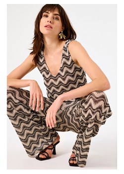 Garcia Top w kolorze ciemnobrązowo-beżowym ze sklepu Limango Polska w kategorii Bluzki damskie - zdjęcie 188978103