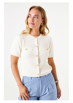 Garcia Kardigan w kolorze kremowym ze sklepu Limango Polska w kategorii Swetry damskie - zdjęcie 188978291