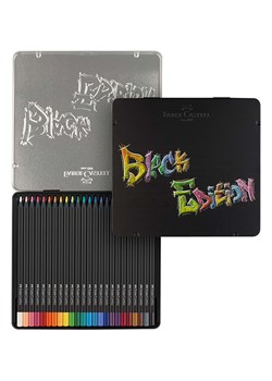 Faber-Castell Kredki (24 szt.) "Black Edition" ze sklepu Limango Polska w kategorii Akcesoria biurowe - zdjęcie 188979534