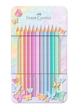 Faber-Castell Kredki (12 szt.) "Sparkle Pastell" ze sklepu Limango Polska w kategorii Akcesoria biurowe - zdjęcie 188979591