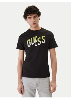 Guess T-Shirt F6GI02 J1314 Czarny Slim Fit ze sklepu MODIVO w kategorii T-shirty męskie - zdjęcie 188979713