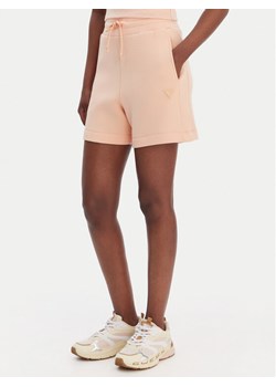 Guess Szorty sportowe V2YD10 K7UW2 Pomarańczowy Regular Fit ze sklepu MODIVO w kategorii Szorty - zdjęcie 188979773