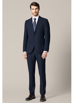 Garnitur Granatowy z Elastycznym Pasem Apricale ze sklepu Lancerto S.A. w kategorii Garnitury męskie - zdjęcie 188980420