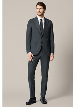 Garnitur Szary z Elastycznym Pasem Apricale ze sklepu Lancerto S.A. w kategorii Garnitury męskie - zdjęcie 188980421