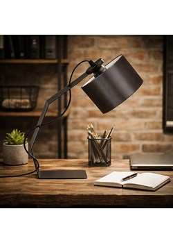Nowoczesna lampka stołowa do czytania HAGA nowoczesna metalowa lampka biurkowa ze sklepu Lysne w kategorii Lampy stołowe - zdjęcie 188980574