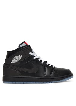 Sneakersy Nike Air Jordan 1 Mid SE HV5177 010 Czarny ze sklepu eobuwie.pl w kategorii Buty sportowe męskie - zdjęcie 188980744