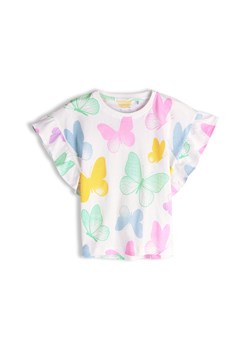 GATE Bawełniana koszulka z nadrukiem 3Y ze sklepu gateshop w kategorii Bluzki dziewczęce - zdjęcie 188981562