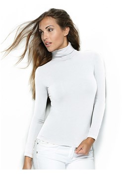 Intimidea Koszulka w kolorze białym ze sklepu Limango Polska w kategorii Bluzki damskie - zdjęcie 188983340