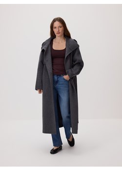 Reserved - Gładki top - brązowy ze sklepu Reserved w kategorii Bluzki damskie - zdjęcie 188983571